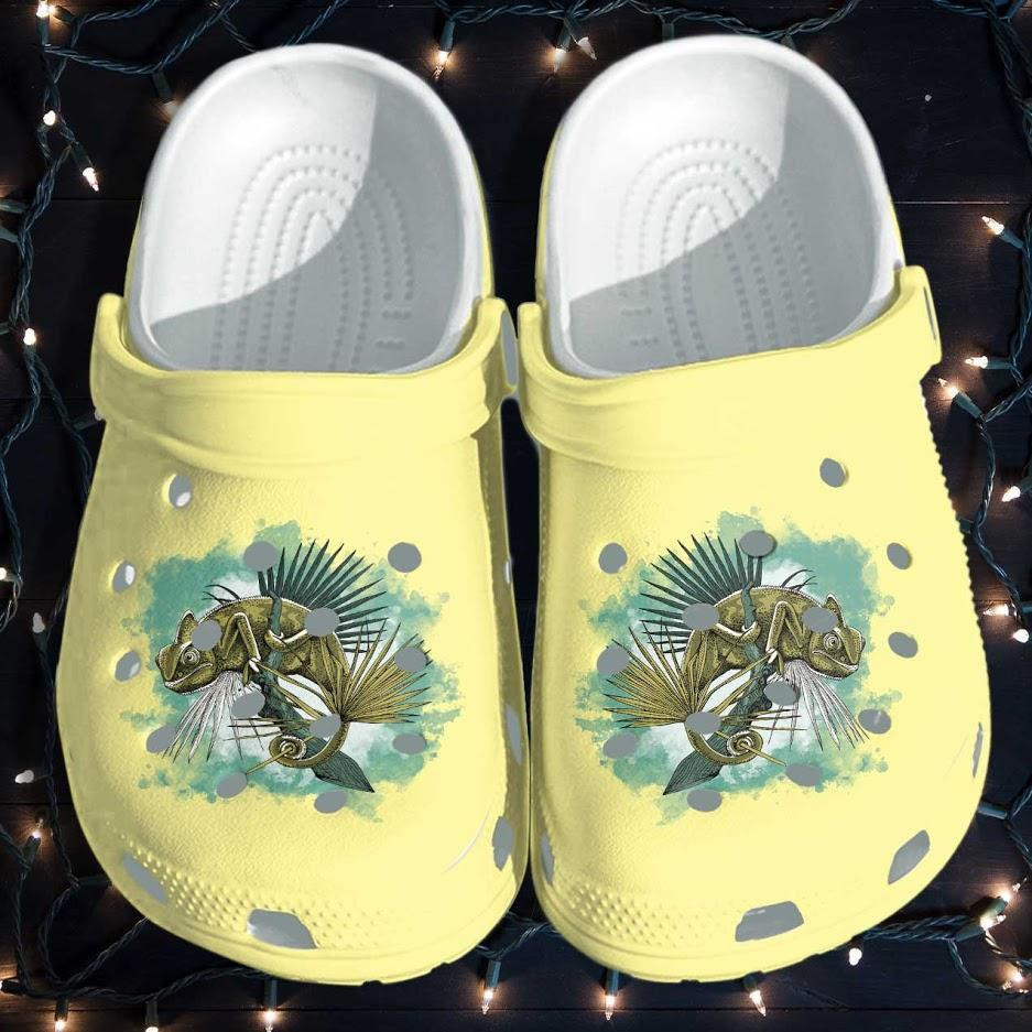 Chameleon Pets Lover Crocs Clog Shoes - Chameleon Cute Croc Crocs Clog Shoes Birthdays Gifts Men Women