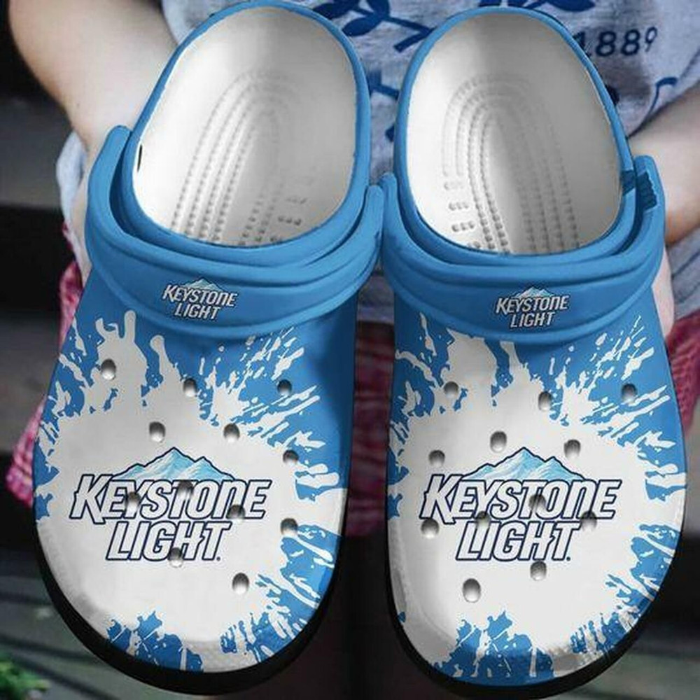 Keystone Light Personalized 10 Gift For Lover Rubber clog Crocs Shoes