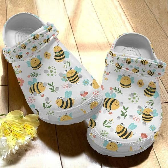 Bee Best Friend Gift Rubber clog Crocs Shoes