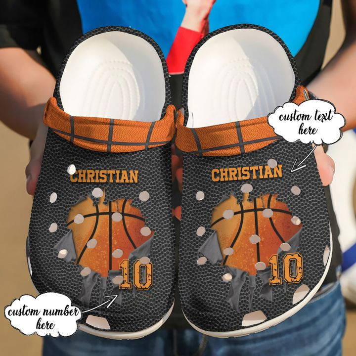 Basketball - Basketball Personalized Soul Clog Crocs Shoes For Men And Women