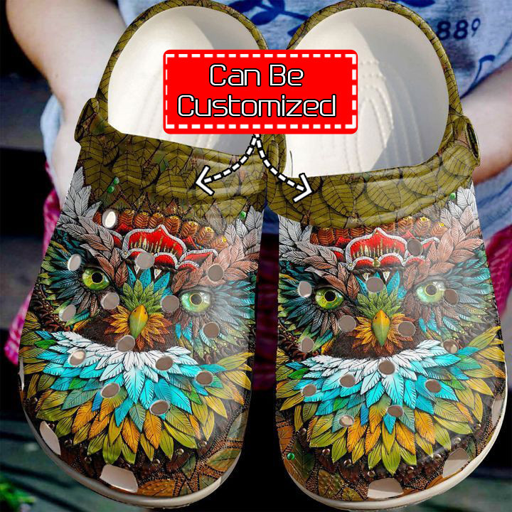 Animal - Owl Mystic Clog Crocs Shoes For Men And Women