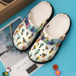 Black Women Icon Personalized 202 Gift For Lover Rubber clog Crocs Shoes