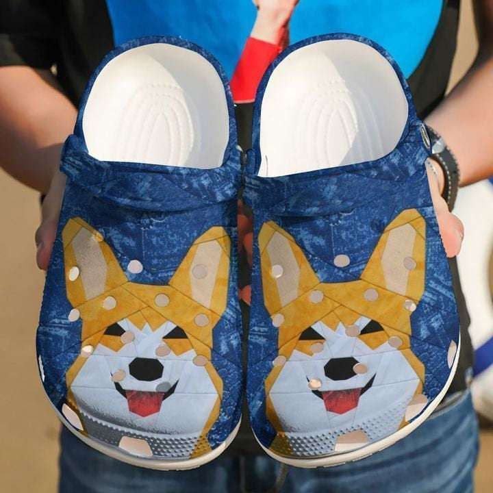 Corgi Dog Animal Rubber clog Crocs Shoes