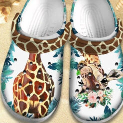 Giraffe Animals Rubber clog Crocs Shoes