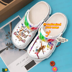 Basketball - Basketball Personalized Just A Girl Who Loves Clog Crocs Shoes For Men And Women