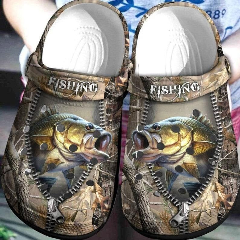 Bass Fishing Hunting Comfortable For Mens And Womens Classic Water Rubber clog Crocs Shoes