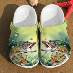 Fishing Fisherman Rubber clog Crocs Shoes