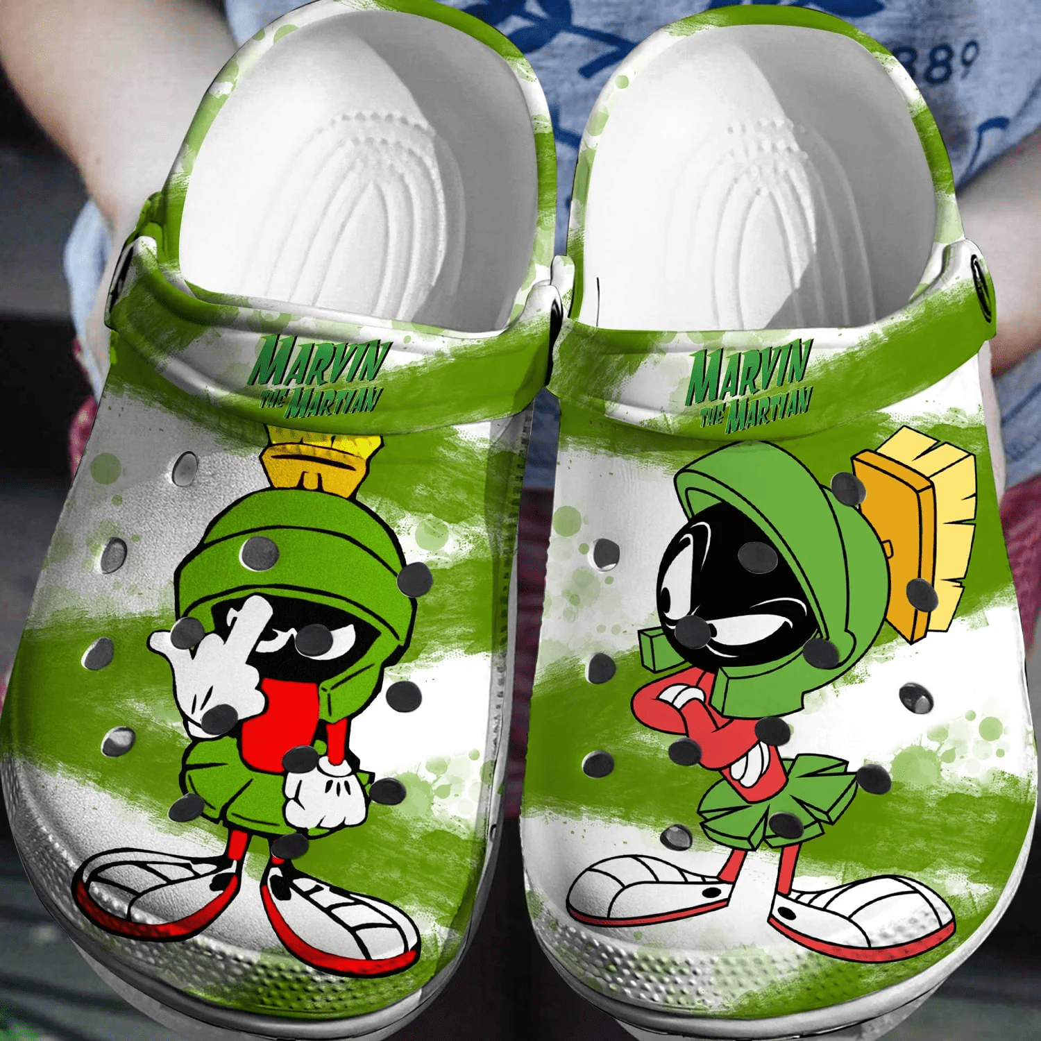 Funny Looney Tunes Crocs 3D Clog Shoes