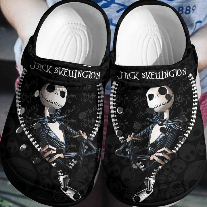 Jack Skellington Crocs 3D Clog Shoes