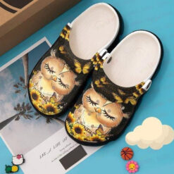 Owl Crocs Classic Clogs Shoes