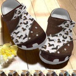 Dachshund Pattern Collection Crocs Classic Clogs Shoes