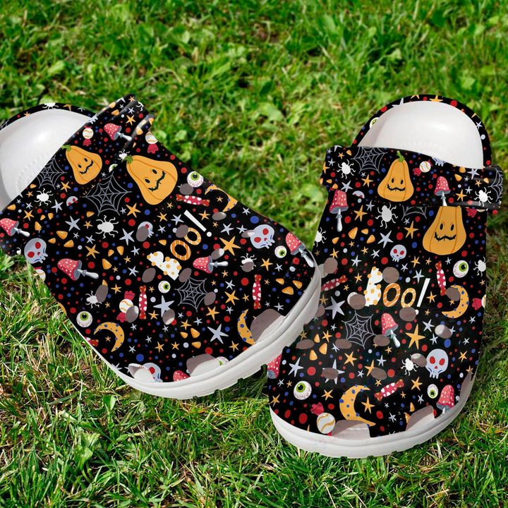 Halloween Crocs Classic Clogs Shoes