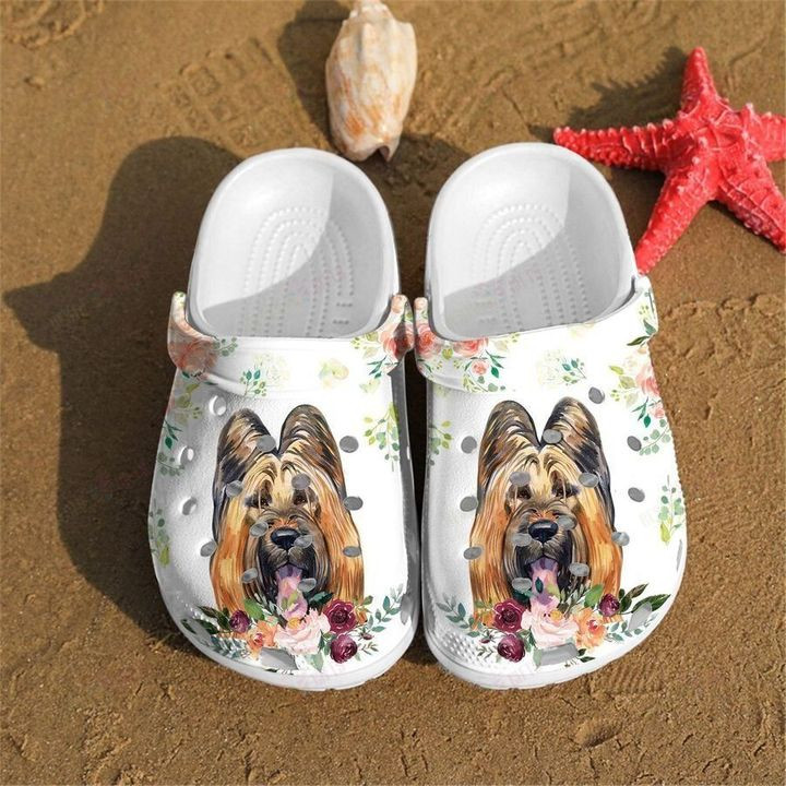 Briard Crocs Classic Clogs Shoes