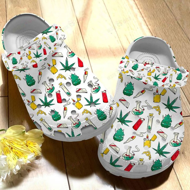 Cannabis Crocs Classic Clogs Shoes PANCR0307