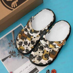 Pug Crocs Classic Clogs Shoes