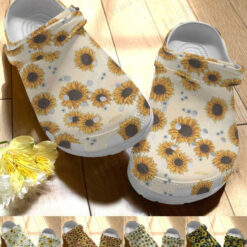 Sunflower Love Sunflowers Crocs Classic Clogs Shoes PANCR0598