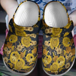 Sunflower Crocs Classic Clogs Shoes
