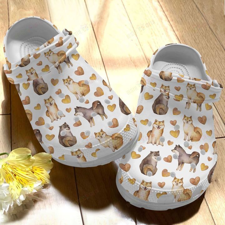 Akita Inu Akita Lover Crocs Classic Clogs Shoes