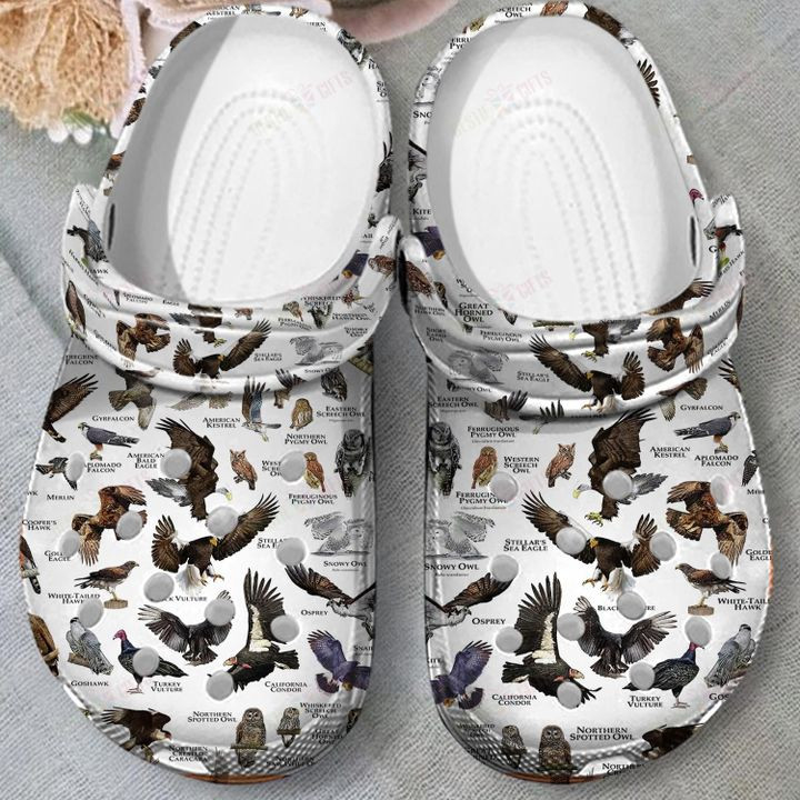Birds Of Prey Crocs Classic Clogs Shoes