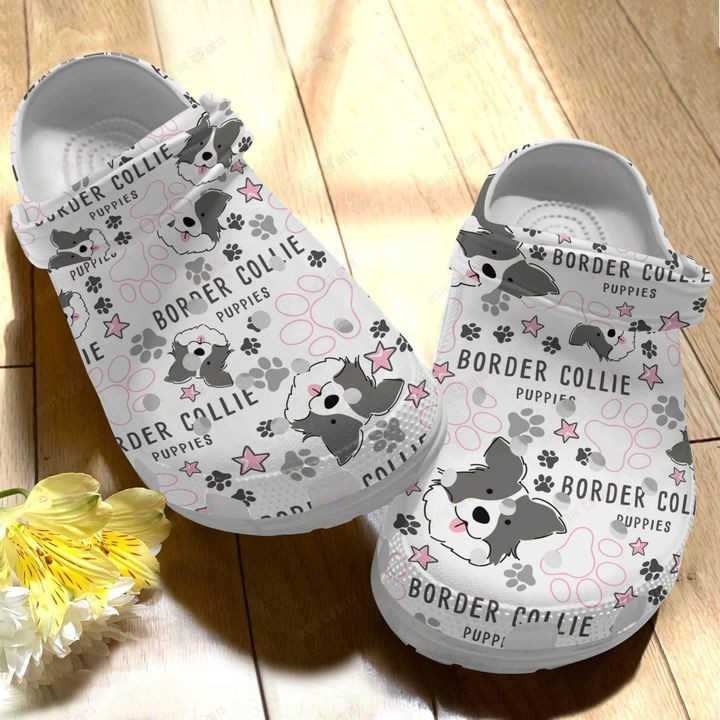 Dog Border Collie V3 Crocs Classic Clogs Shoes