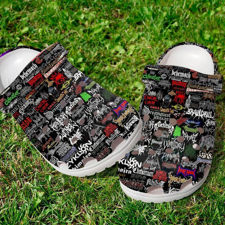 Rock Bands Crocs Classic Clogs Shoes