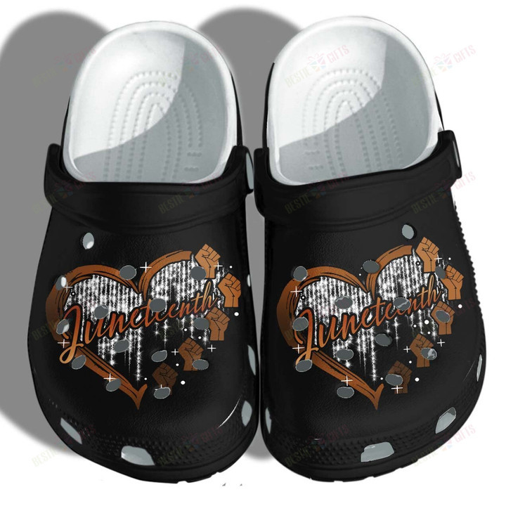 Juneteenth Crocs Classic Clogs Shoes