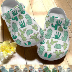 Cactus Cute Cactus Patterns Crocs Classic Clogs Shoes