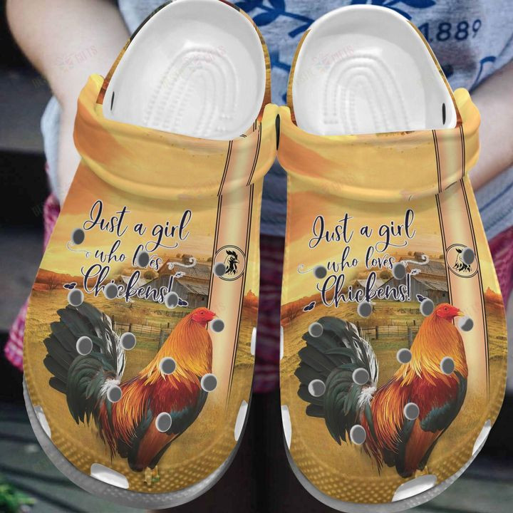 Chicken Lady Crocs Classic Clogs Shoes