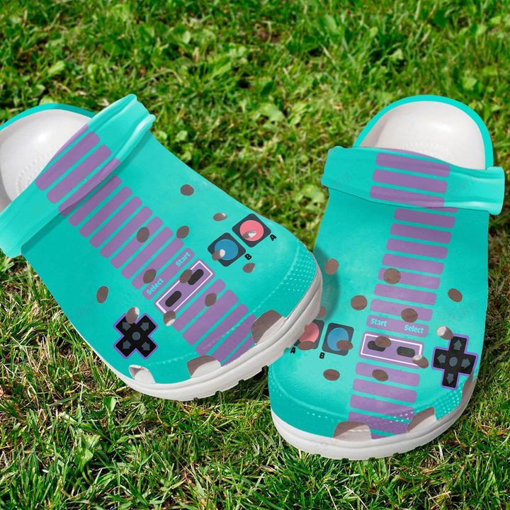 Retro Game Crocs Classic Clogs Shoes