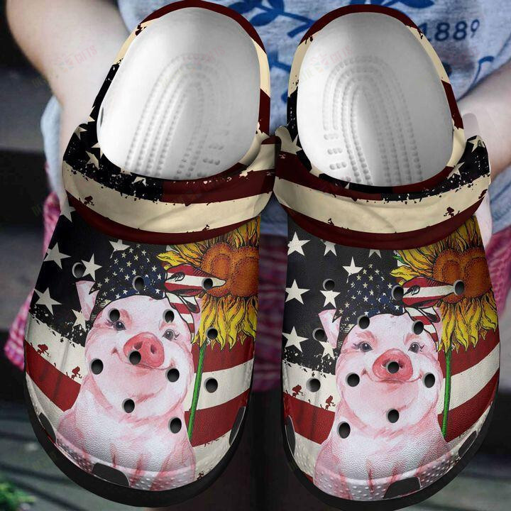 Pig Crocs Classic Clogs Shoes