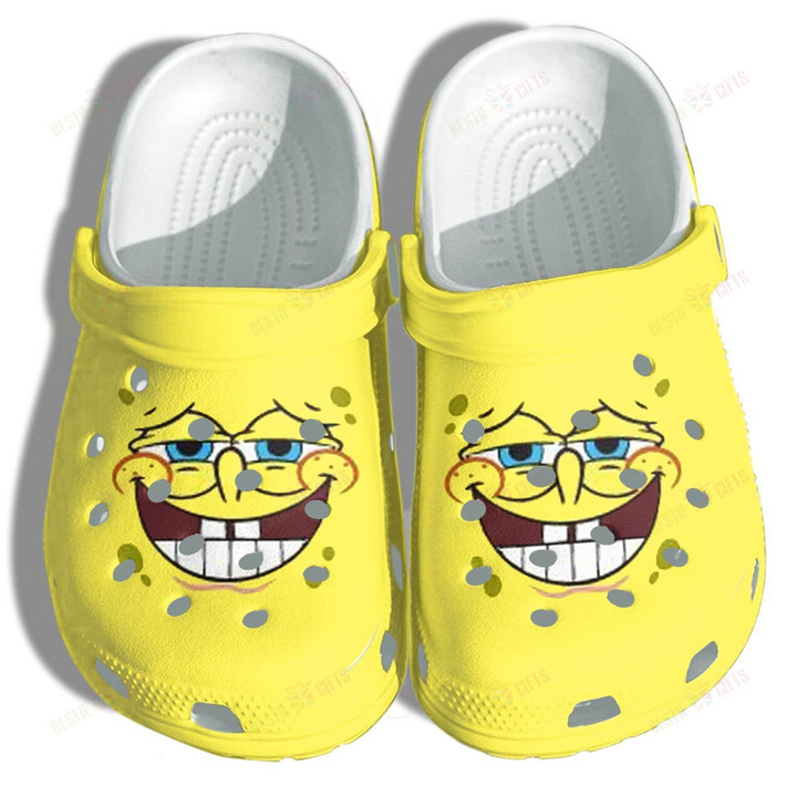 Sponge Funny Crocs Classic Clogs Shoes