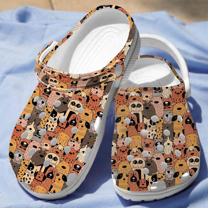 Funny Dogs Crocs Classic Clogs Shoes PANCR0392