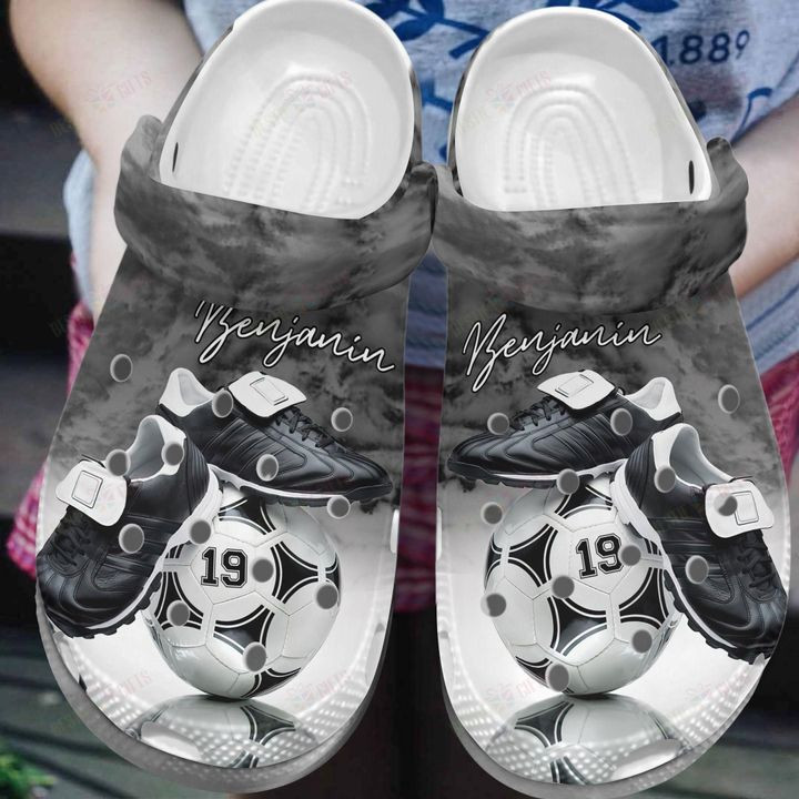 Soccer Player Crocs Classic Clogs Shoes