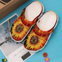 Sunflower Crocs Classic Clogs Shoes