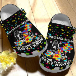 Autism Proud Mom Crocs Classic Clogs Shoes PANCR0203