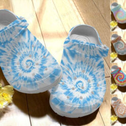 Hippie Tie Dye Crocs Classic Clogs Shoes PANCR0232