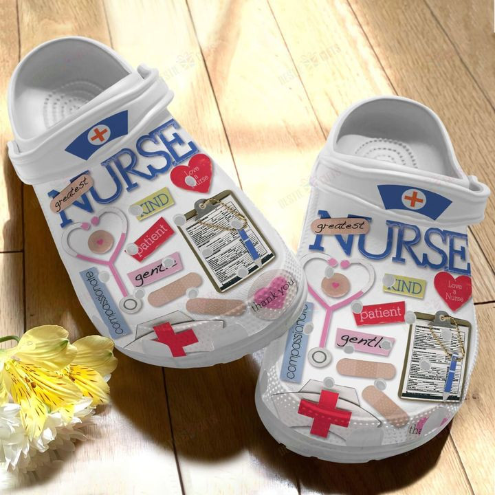 Nurse White Sole Greatest Nurses Crocs Classic Clogs Shoes