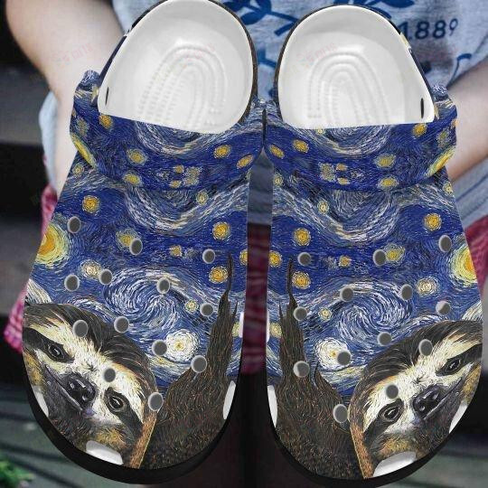 Sloth Crocs Classic Clogs Shoes