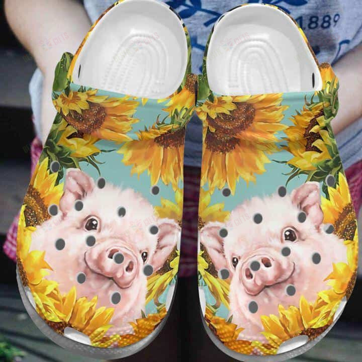 Pig Crocs Classic Clogs Shoes