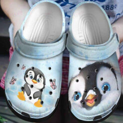 Penguin Crocs Classic Clogs Shoes