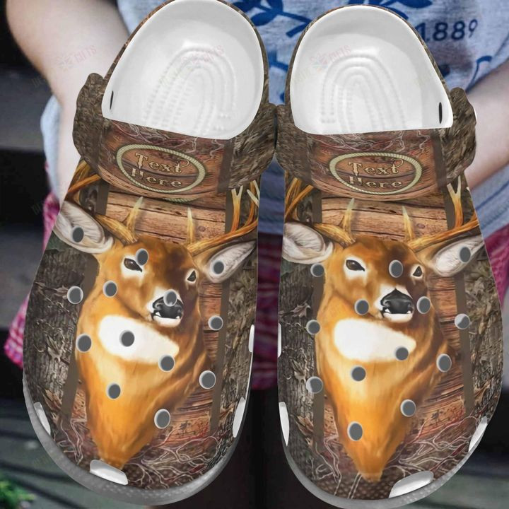 Hunting Deer Crocs Classic Clogs Shoes