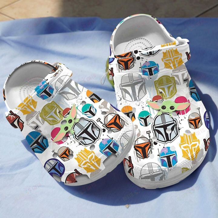 Mandalorian Child Crocs Classic Clogs Shoes