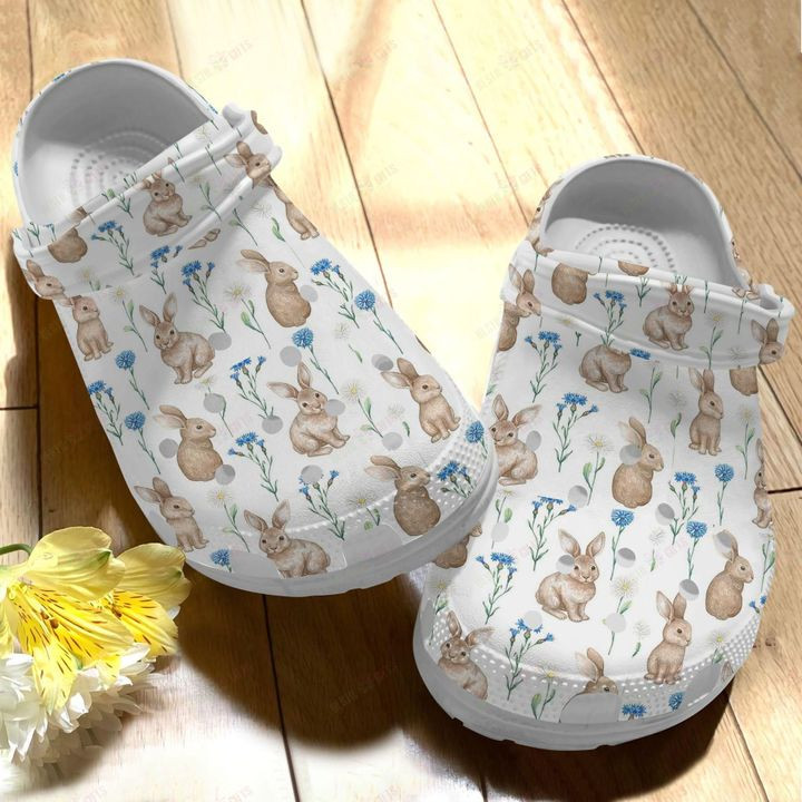 Rabbit So Cute Crocs Classic Clogs Shoes