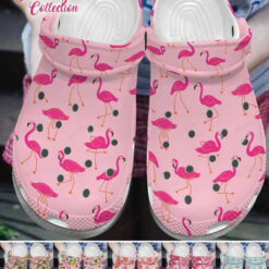 Flamingo Collection Crocs Classic Clogs Shoes