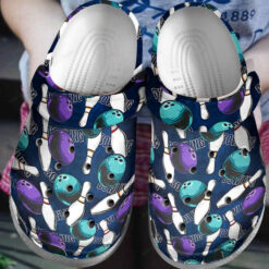 Bowling Rug Crocs Classic Clogs Shoes