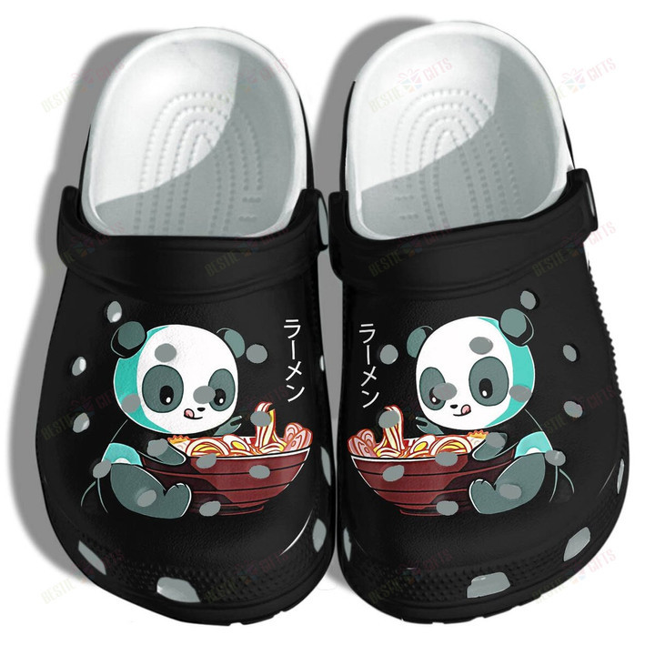 Anime Panda Noodle Japan Crocs Classic Clogs Shoes