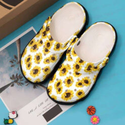 Sunflower Crocs Classic Clogs Shoes