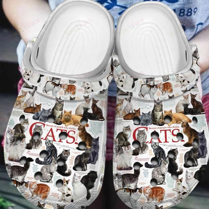 Love Cat Crocs Classic Clogs Shoes