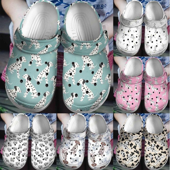 Dalmatian Collection Crocs Classic Clogs Shoes