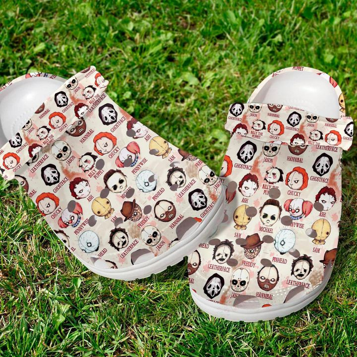 Horror Halloween Crocs Classic Clogs Shoes